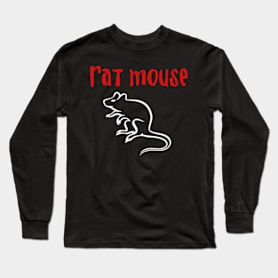 Rat Mouse Long Sleeve T-Shirt